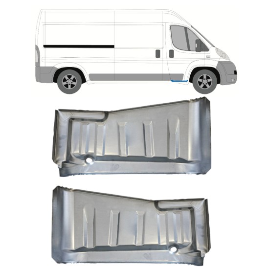 Instapplaat voor Citroen Jumper 2006-2025 / Links + Rechts / Set 15393