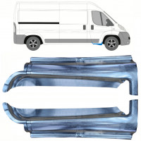 Reparatie dorpel voorste deuren voor Fiat Ducato 2006- / Links + Rechts / Set 10372