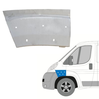 Reparatiepaneel voorspatbord voor Fiat Ducato 2006-2014 / Links 14705