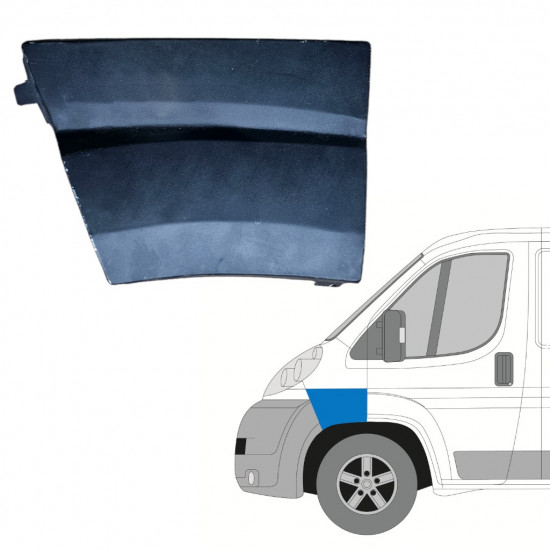 Reparatiepaneel voorspatbord voor Peugeot Boxer 2006-2014 / Links 13371