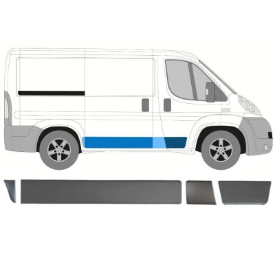 Sierlijsten set voor Fiat Ducato 2006-2018 / Rechts / 15025