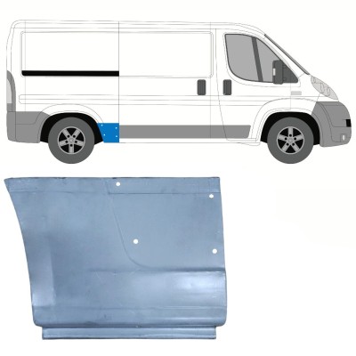 Reparatiepaneel achterspatbord voor Citroen Jumper 2006-2025 / Rechts 15407