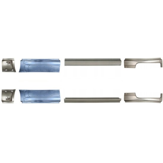 Reparatie dorpel voor Fiat Ducato 2006-2026 / Links + Rechts / Set 10887
