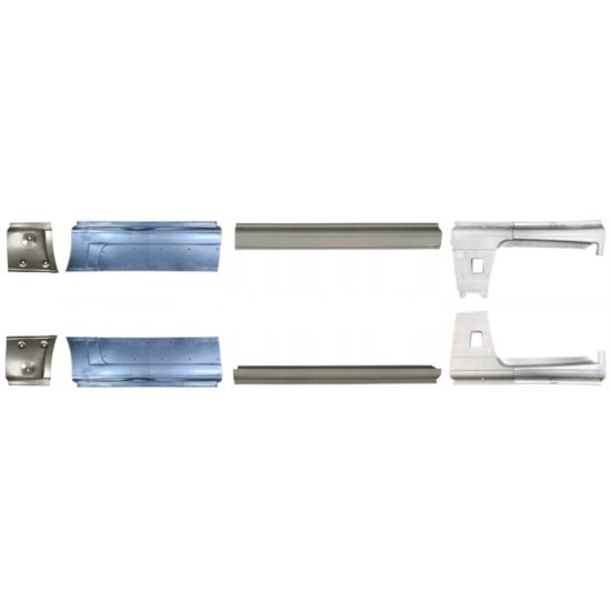 Reparatiepaneel set voor Opel Movano 2021-2026 / Links + Rechts 16467
