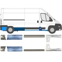 Reparatie dorpel voor Citroen Jumper 2006-2026 / Links + Rechts / Set 14163