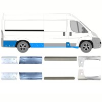 Reparatie dorpel voor Fiat Ducato 2006-2026 / Links + Rechts / Set 10889