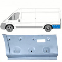 Reparatiepaneel achterspatbord voor Fiat Ducato 2006-  / LWB / Links 11666