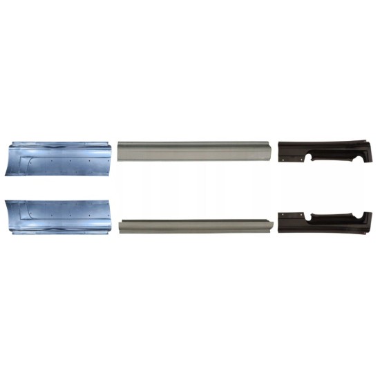 Reparatie dorpel voor Fiat Ducato 2006-2026 / Links + Rechts / Set 9701