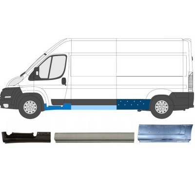 Reparatiepaneel set voor Citroen Jumper 2006-2026 / Links / 16184