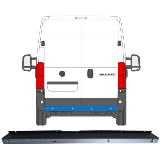 Achterbumper PDC voor Fiat Ducato 2006-2018 16925