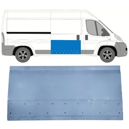 Interne reparatie achterste deuren