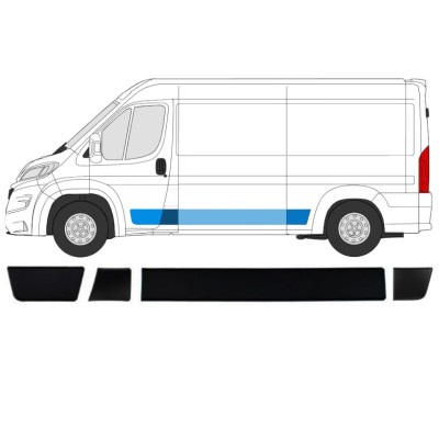 Sierlijsten set voor Citroen Jumper 2018- / Links 15421