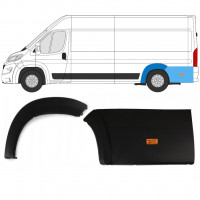 Set sierlijsten achter wielkast met lamp voor Fiat Ducato Boxer Relay 2018- / Links /  10238