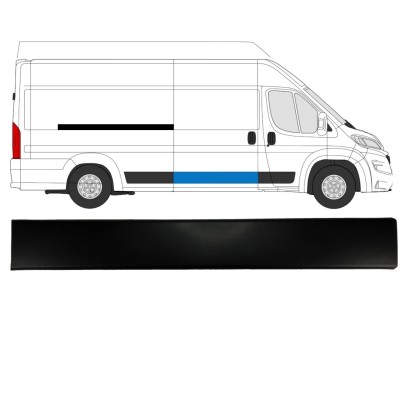 Sierlijst zijlijst schuifdeur voor Citroen Jumper 2018- / Rechts 15847