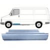 Reparatiepaneel dorpel achter wiel