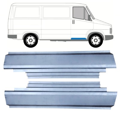 Reparatie dorpel voor Citroen C25 1981-1994 / Links + Rechts 16157