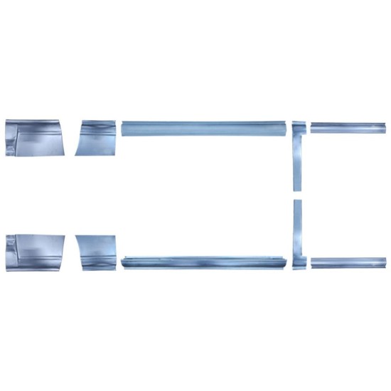 Reparatiepaneel set voor Fiat Ducato 1994-2006 / Links + Rechts / 16786