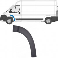 Voordeur sierlijst voor Fiat Ducato 2006- / Links 6543