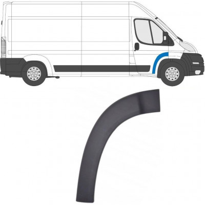 Voordeur sierlijst voor Fiat Ducato 2006- / Rechts 6542