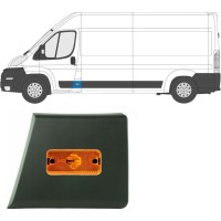 Sierlijst beschermingslijst voor stijl met positielicht voor Peugeot Boxer 2006-2018 / Links / Set 14135