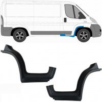 Reparatiepaneel voorste spatbord met deel van dorpel voor Fiat Ducato 2006- / Links + Rechts / Set 10247