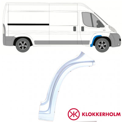 FIAT DUCATO 2006- VOORWIELKAST REPARATIEPANEEL / RECHTS