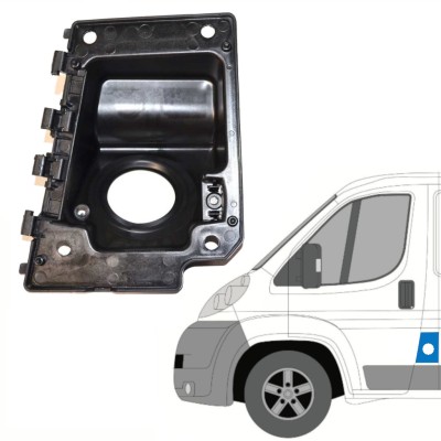 Behuizing tankklep voor Fiat Ducato 2006-2014 / Links 15136