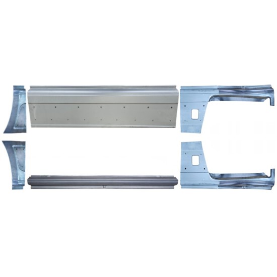 Reparatiepaneel set voor Fiat Ducato 2006-2014 / Links + Rechts / 14813 Reparatiepaneel set voor Fiat Ducato 2006-2014 / Links + Rechts / 14813