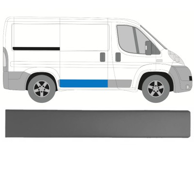 Sierlijst schuifdeur voor Fiat Ducato 2006-2014 / Rechts 14923