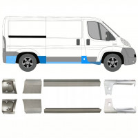 Reparatie dorpel voor Fiat Ducato 2006- / Links + Rechts / Set 10884