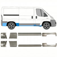 Reparatie dorpel voor Fiat Ducato 2006- / Links + Rechts / Set 10885