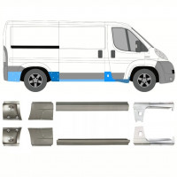 Reparatie dorpel voor Fiat Ducato 2006- / Links + Rechts / Set 10886