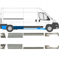 Reparatie dorpel voor Fiat Ducato 2006- / Links + Rechts / Set 10887