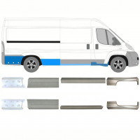 Reparatie dorpel voor Fiat Ducato 2006- / Links + Rechts / Set 10891