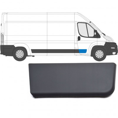 FIAT DUCATO 2006- VOOR DEUR ZIJSTRIP HORIZONTAL / RECHTS