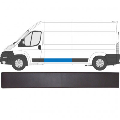 Zijlijst sierlijst  voor Fiat Ducato 2006- / Links = Rechts (symmetrisch) 6536