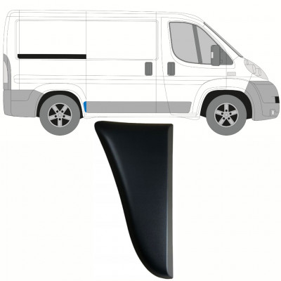 FIAT DUCATO 2006- KORTE WIELBASIS ZIJSTRIP / RECHTS