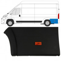 Achterste sierlijst zijlijst met positielicht voor Fiat Ducato 2018- / Links 7789