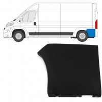 Achterste zijlijst sierlijst voor Fiat Ducato 2018- / Links 7791