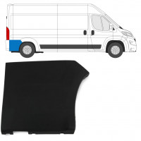 Achterste zijlijst sierlijst voor Fiat Ducato 2018- / Rechts 7790