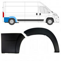 Achterste zijlijst sierlijst voor Fiat Ducato 2018- / Rechts / Set 10955