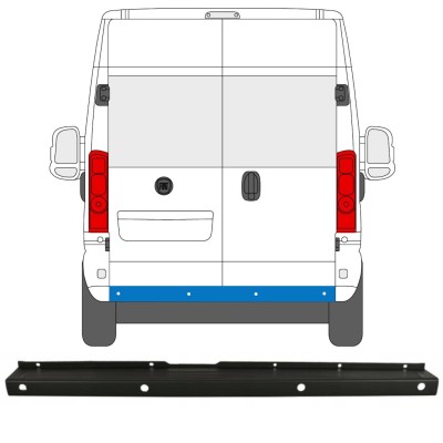 Achterbumper PDC voor Fiat Ducato 2018- 14968