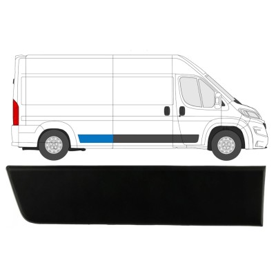 Zijlijst sierlijst achterspatbord voor Fiat Ducato 2018- / Rechts 14680