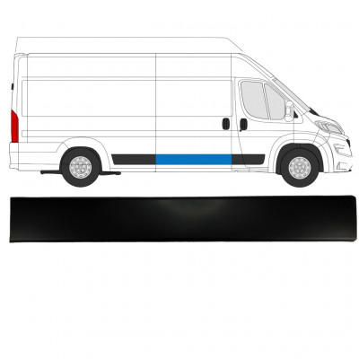 FIAT DUCATO 2018- SCHUIFDEUR ZIJSTRIP / RECHTS