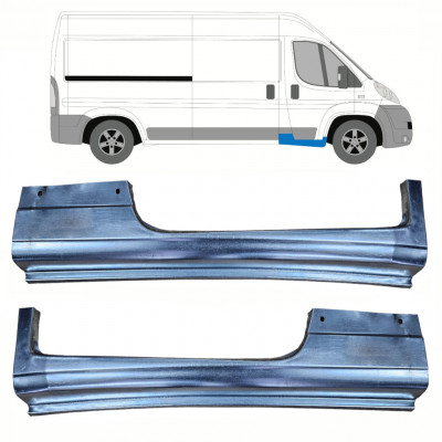 Reparatie dorpel voorste deuren voor Citroen Jumper 2006-2025 / Links / Rechts / Links + Rechts / Set 13378