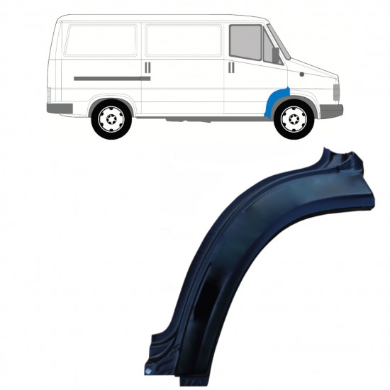 Reparatiepaneel voorste spatbord voor Fiat Ducato / C25 / J5 1981-1994 / Rechts 7744