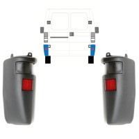 Achterbumper hoek voor Citroen Jumper 1994-2002 / Links + Rechts 15313