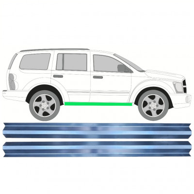 Binnenste reparatie dorpel voor Dodge Durango 2003-2008 / Set 11452