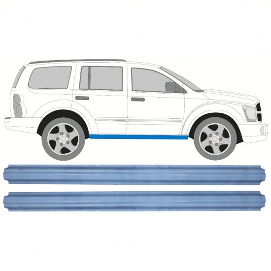 Reparatie dorpel voor Dodge Durango 2003-2008 / Set 11450