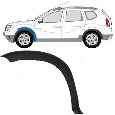 Spatbord sierlijst wielkast voor Dacia Duster 2010-2017 / Links 16018